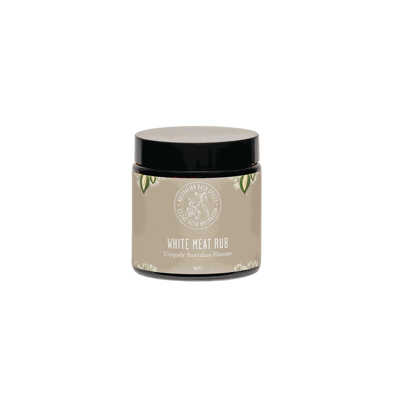 Australian White Meat Spice Blend with lemon myrtle and finger lime