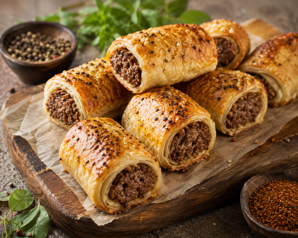Kangaroo Sausage Rolls