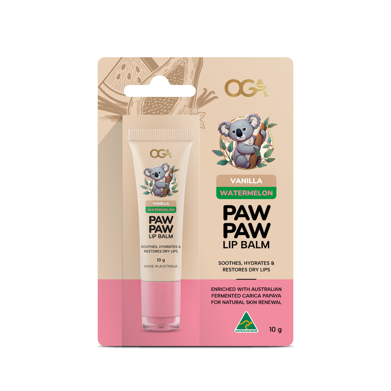 Koala Paw Paw Lip Balm – Vanilla & Watermelon