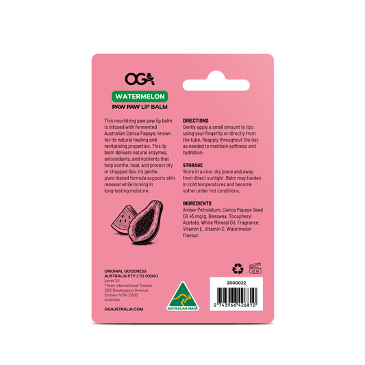 Koala Paw Paw Lip Balm – Watermelon