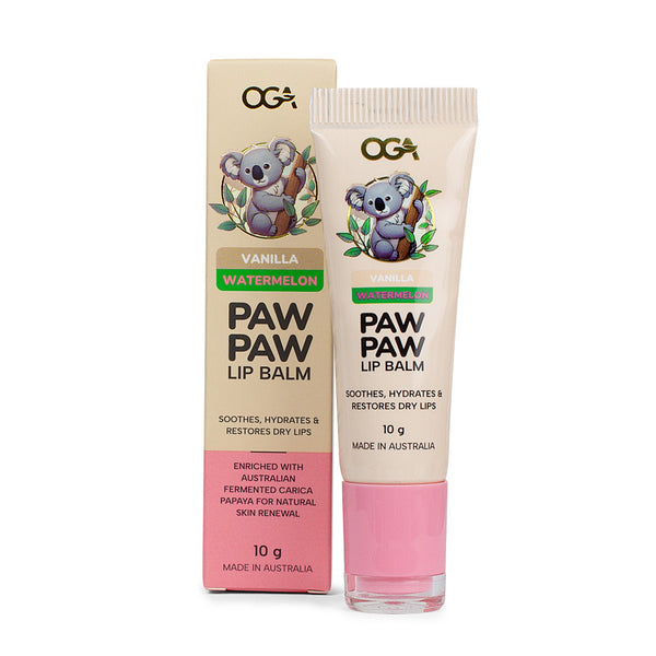 Koala Paw Paw Lip Balm – Vanilla & Watermelon