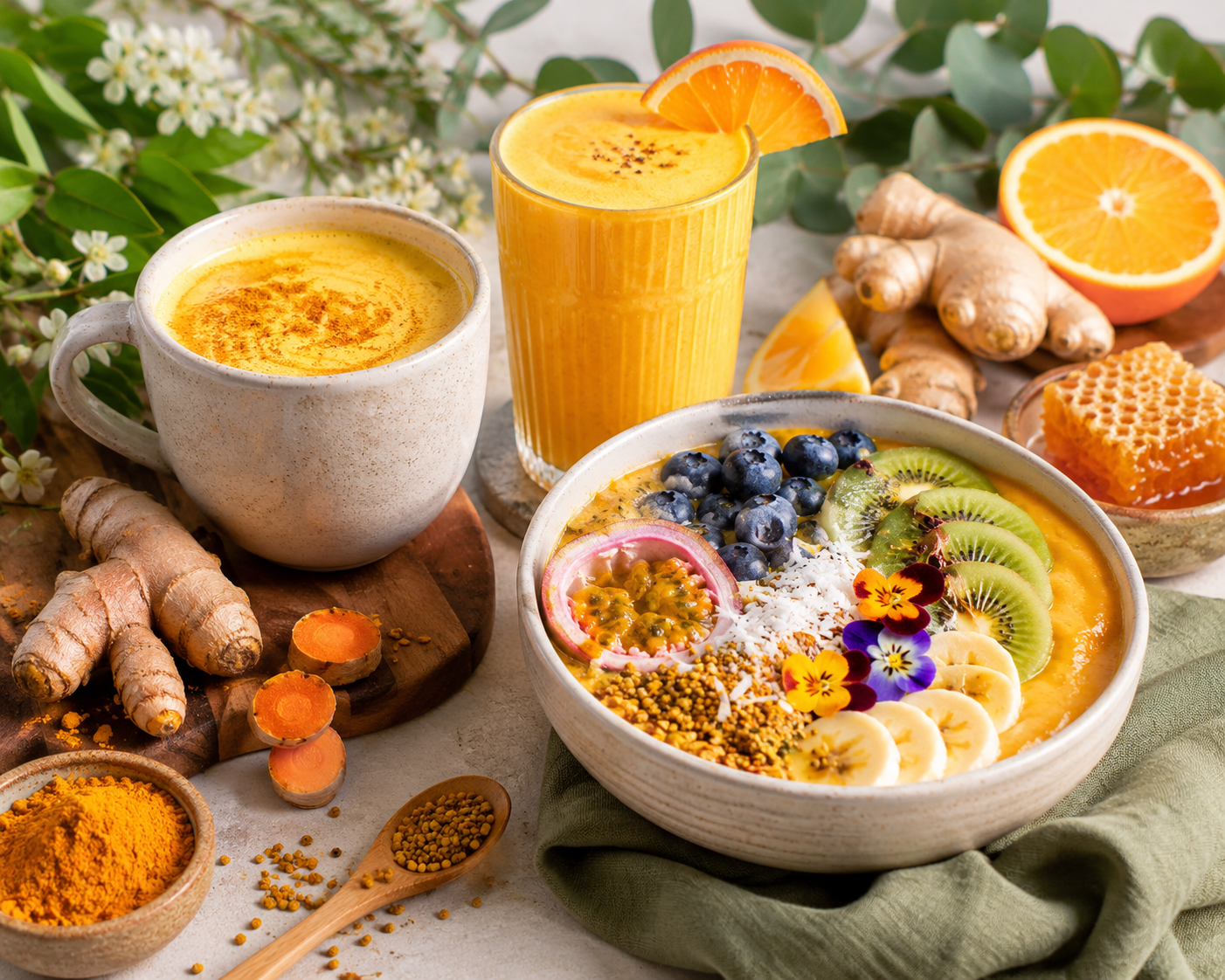 Turmeric, Citrus & Manuka Wellness Elixir