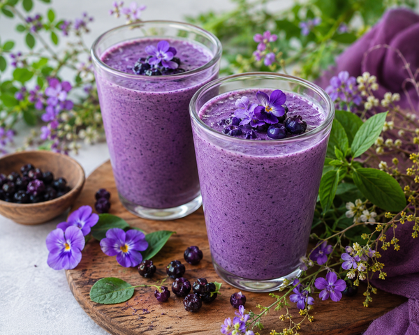 VIOLET Recipes – Wild Smoothies