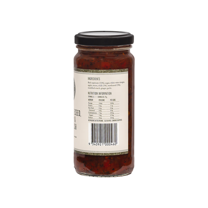 Wattleseed, Capsicum & Chilli Relish