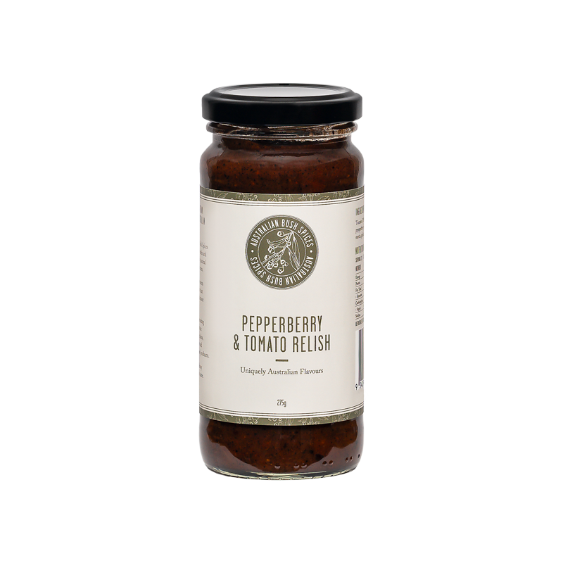 Pepperberry Tomato Relish