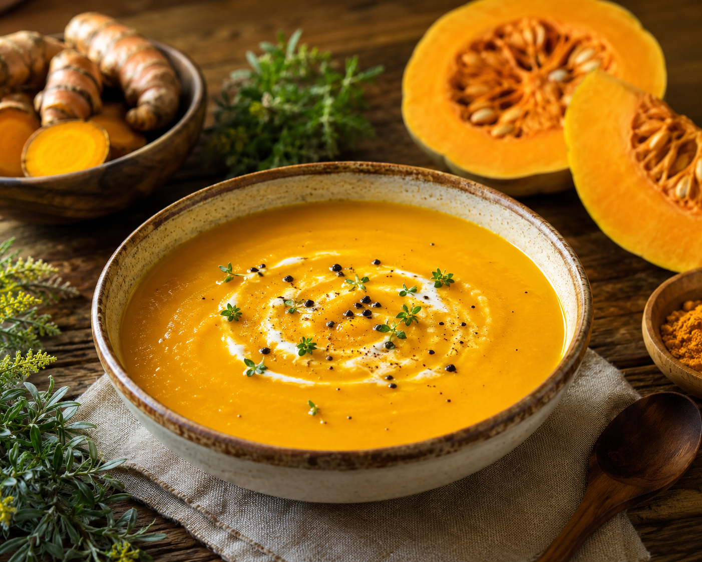 YELLOW Recipes – Pumpkin Soup